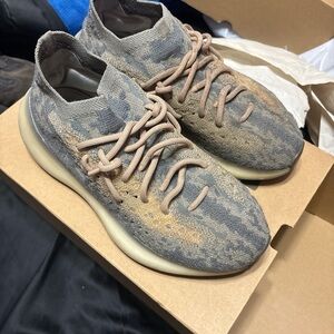 Yeezy Athletic Shoes in Gray and Tan